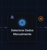 Badge de rota configurada no canto do card